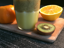 Smoothie à la pomme, au kiwi et à la mandarine