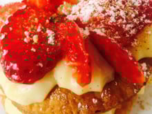 Mille feuilles de fraises