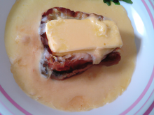 Lieu sauce montée au beurre à la Lomagne