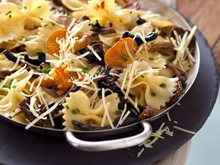 Farfalle aux champignons des bois et Gusto Intenso