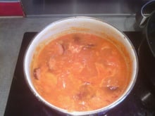 Rougail saucisses de la réunion