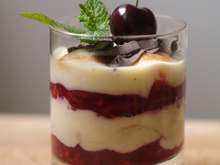 Trifle à la cerise à ma façon