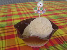 Glace à la banane (avec sorbetière)