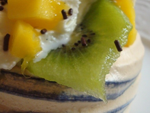 Pavlovas aux fruits éxotiques