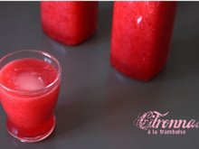 Citronnade à la framboise