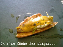 Poivrons farcis au chèvre frais