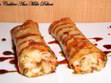 Nems croustillants poire et spéculoos