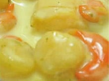Coquilles Saint-Jacques à la nage