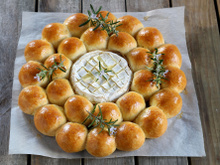 Jolie brioche au camembert