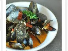 Moules au curcuma