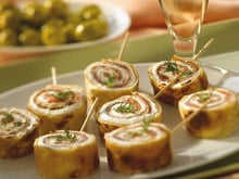 Crêpes farcies au Philadelphia et au saumon