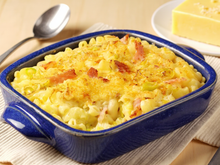 Macaronis au cheddar