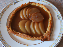 Tarte aux poires à la fourme d'ambert