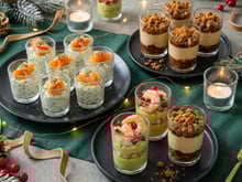 20 idées recettes de verrines de Noël faciles et rapides pour votre apéro dinatoire de fêtes