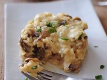 Risotto Champignons et Bresse Bleu