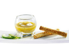 Petite soupe de concombre et carottes