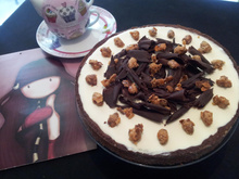 Tarte aux copeaux de chocolat 