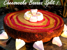 Banana split Cheesecake