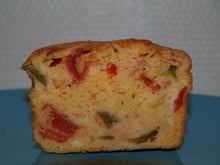 Cake façon poulet basquaise