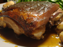 Côte de porc au miel