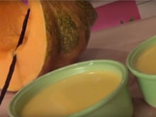 Crème citrouille-vanille