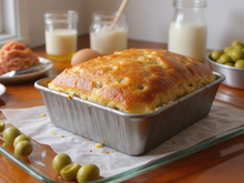 Cake thon olive fromage