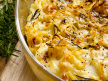 Gratin façon dauphinois aux légumes au fromage à la crème Elle & Vire