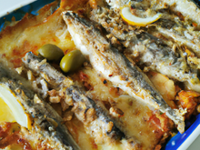 Gratinée de sardines aux saveurs du soleil