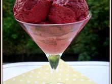 Sorbet express à la framboise