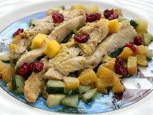 Papillotes de poulet aigre-doux