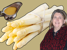 Ni mayonnaise, ni sauce hollandaise : Stéphanie Le Quellec partage sa “sauce minute” pour les asperges blanches