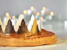 Galette des rois à la crème onctueuse d'amande