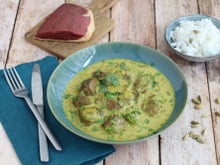 Curry de Magret de Canard au lait de coco