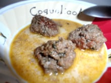 Boulettes de bœuf au bouillon épicé au Cookeo