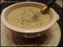 Soupe de pois cassés classique