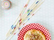 Pizza endives, jambon, ricotta