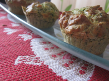 Petits cakes au basilic