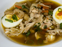 Soupe d'entrailles de poisson