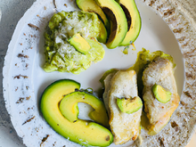 Filets de poisson au parmesan et à l 'avocat