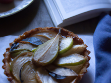 Tartelette poire et bleu