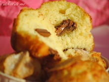 Madeleines espagnoles au cœur choco, caramel