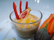 Sauce épicée poivrons et figues