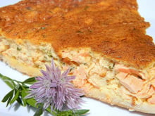 Tarte au saumon frais