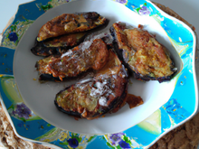 Beignets d'aubergines rapides