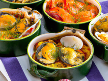 Cassolettes tout fruits de mer