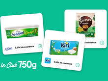 Avec le Club 750g, faites des économies : voici 3 offres pour récupérer de l’argent sur l’achat de fromage, capsules de café et de margarine