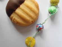 Sablés pattes de chat au chocolat