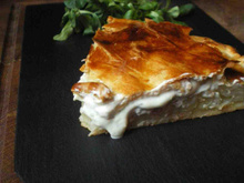 Pâté de pommes de terre auvergnat revisité au Boursin Cuisine échalotes et ciboulette