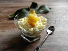Risotto sucré au citron