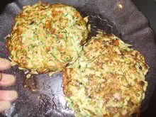 Pancakes de courgettes